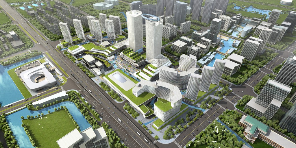 Ningbo Yinzhou Southern CBD Portal | amphibianArc